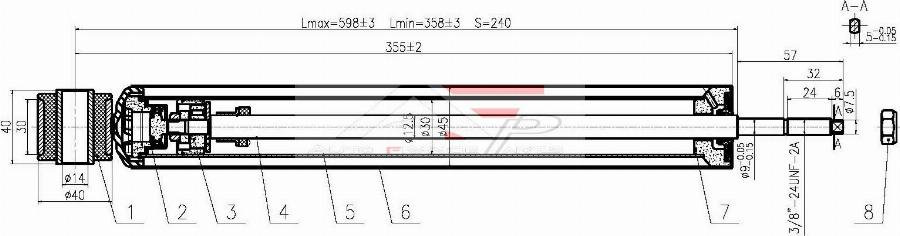 AUTO FRANCE PARTS 15-2085C - Amortisseur cwaw.fr