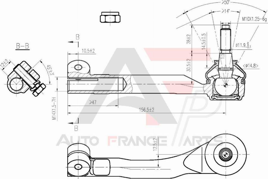 AUTO FRANCE PARTS 11-6020C - Rotule de barre de connexion cwaw.fr