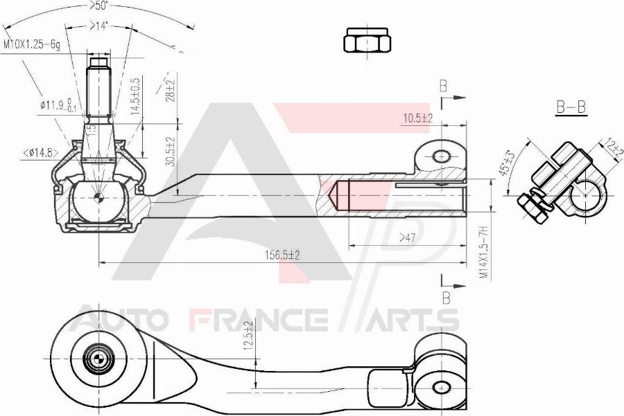 AUTO FRANCE PARTS 11-6021C - Rotule de barre de connexion cwaw.fr