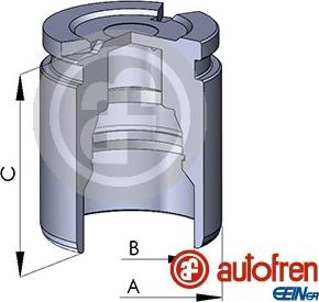 AUTOFREN SEINSA D02593 - Piston, étrier de frein cwaw.fr