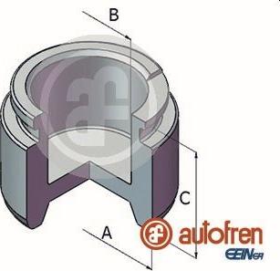 AUTOFREN SEINSA D025321 - Piston, étrier de frein cwaw.fr