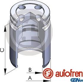 AUTOFREN SEINSA D025241 - Piston, étrier de frein cwaw.fr