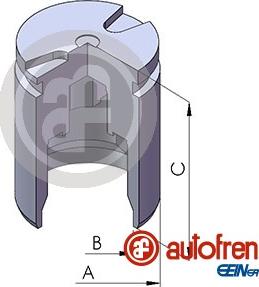 AUTOFREN SEINSA D02525 - Piston, étrier de frein cwaw.fr