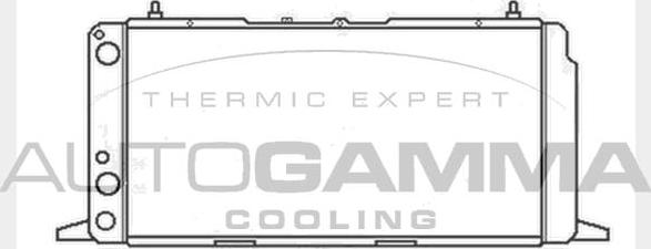 Autogamma 104037 - Radiateur, refroidissement du moteur cwaw.fr