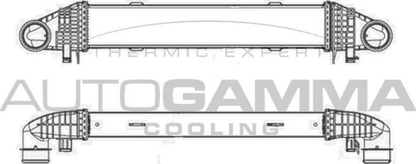 Autogamma 105635 - Intercooler, échangeur cwaw.fr