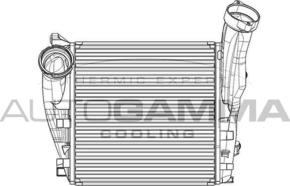 Autogamma 105067 - Intercooler, échangeur cwaw.fr