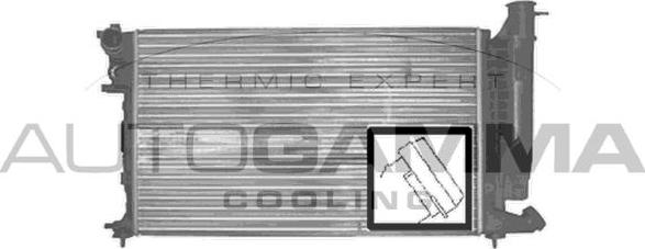 Autogamma 100212 - Radiateur, refroidissement du moteur cwaw.fr