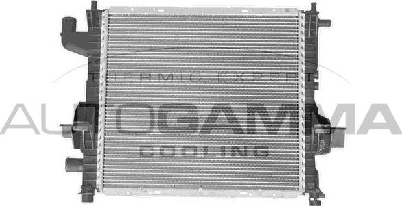 Autogamma 101252 - Radiateur, refroidissement du moteur cwaw.fr