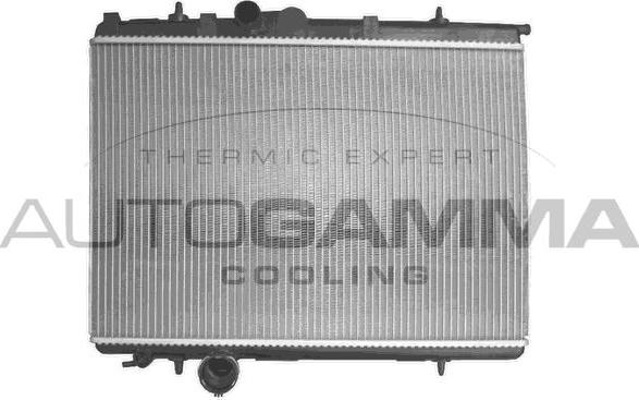 Autogamma 103567 - Radiateur, refroidissement du moteur cwaw.fr