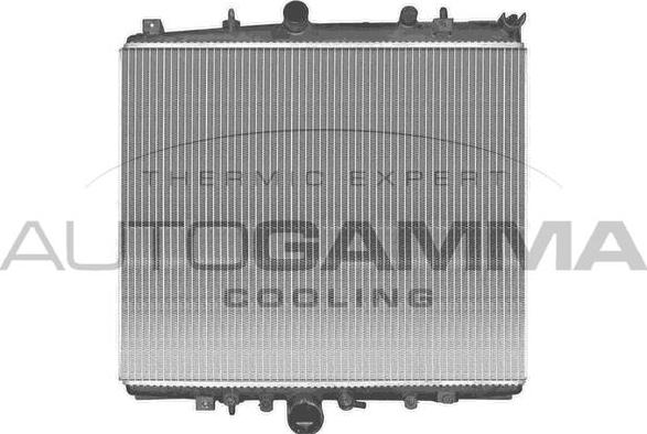 Autogamma 103167 - Radiateur, refroidissement du moteur cwaw.fr