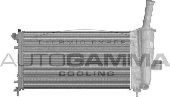 Autogamma 103357 - Radiateur, refroidissement du moteur cwaw.fr