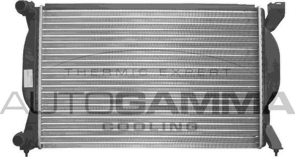 Autogamma 102980 - Radiateur, refroidissement du moteur cwaw.fr