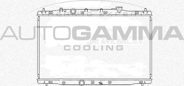 Autogamma 107987 - Radiateur, refroidissement du moteur cwaw.fr