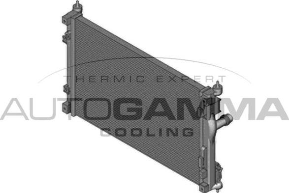 Autogamma 107939 - Radiateur, refroidissement du moteur cwaw.fr