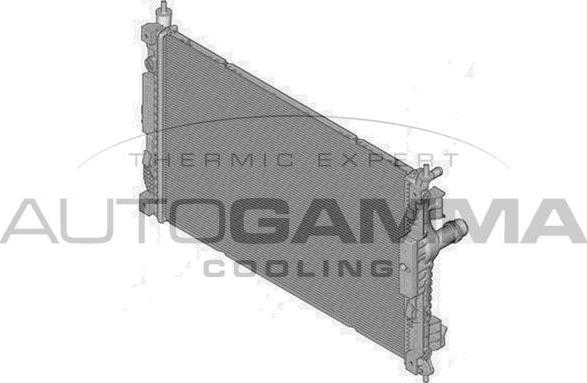 Autogamma 107396 - Radiateur, refroidissement du moteur cwaw.fr