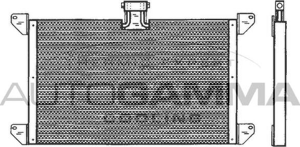 Autogamma 303742 - Condensateur, climatisation cwaw.fr