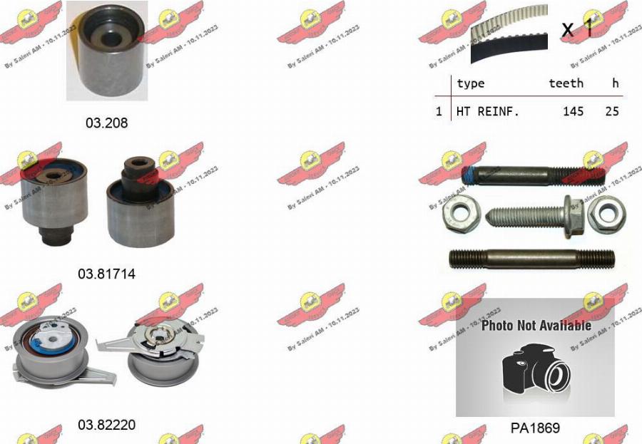 Autokit 04.5479PA3 - Pompe à eau + kit de courroie de distribution cwaw.fr