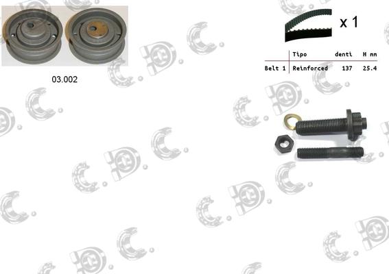 Autokit 04.5068 - Kit de distribution cwaw.fr