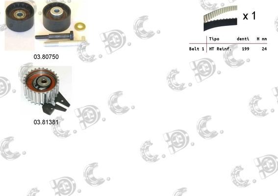 Autokit 04.5311 - Kit de distribution cwaw.fr