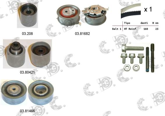 Autokit 04.5312 - Kit de distribution cwaw.fr