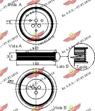 Autokit 03.90206 - Poulie, vilebrequin cwaw.fr