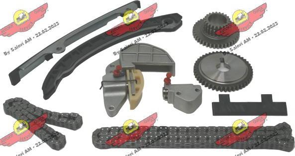 Autokit 03.89156K - Kit de distribution par chaîne cwaw.fr