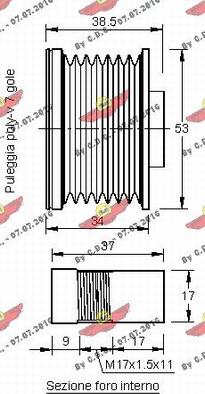 Autokit 03.81478 - Poulie, alternateur cwaw.fr