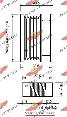 Autokit 03.81397 - Poulie, alternateur cwaw.fr