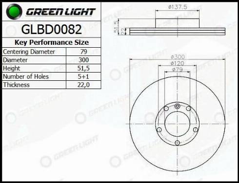 AutomotiveAdriado GLBD0082 - Disque de frein cwaw.fr