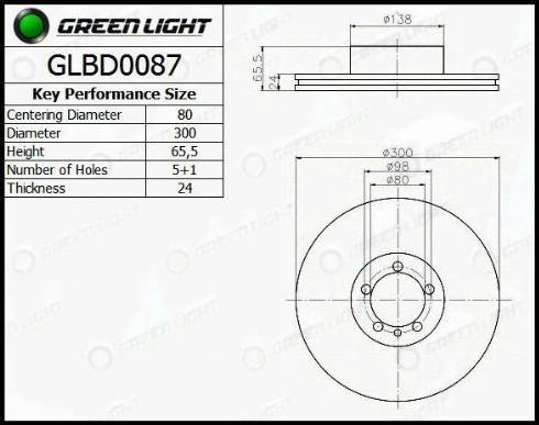 AutomotiveAdriado GLBD0087 - Disque de frein cwaw.fr