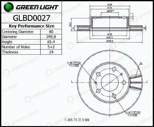 AutomotiveAdriado GLBD0027 - Disque de frein cwaw.fr