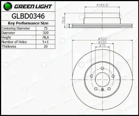 AutomotiveAdriado GLBD0346 - Disque de frein cwaw.fr