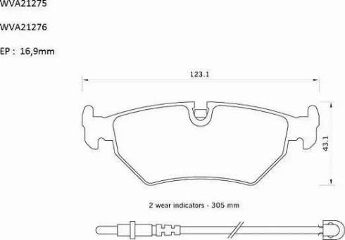 Automotor France ABP5659 - Kit de plaquettes de frein, frein à disque cwaw.fr