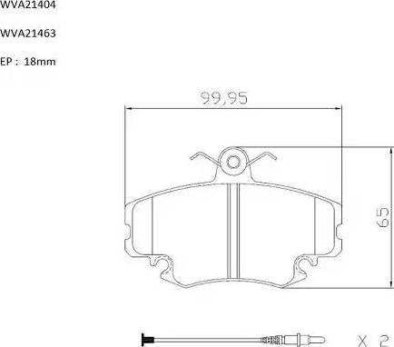 Automotor France ABP5070 - Kit de plaquettes de frein, frein à disque cwaw.fr