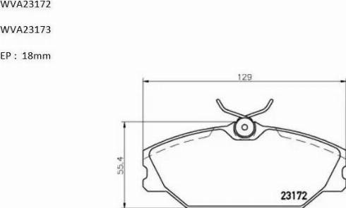 Automotor France ABP8029 - Kit de plaquettes de frein, frein à disque cwaw.fr