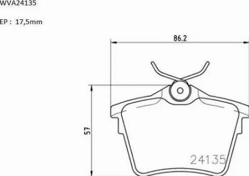 Automotor France ABP2607 - Kit de plaquettes de frein, frein à disque cwaw.fr