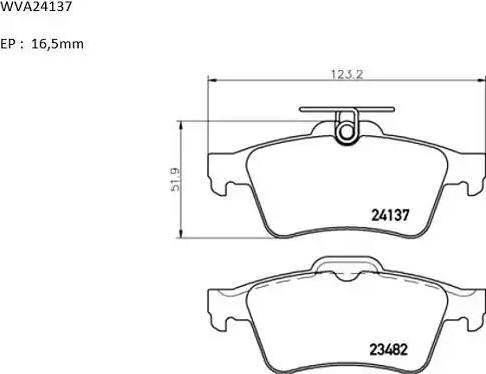 Automotor France ABP2014 - Kit de plaquettes de frein, frein à disque cwaw.fr