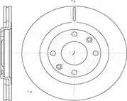 Automotor France ADC3536 - Disque de frein cwaw.fr