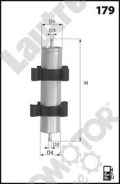 Automotor France LATG76 - Filtre à carburant cwaw.fr