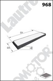 Automotor France LATK02 - Filtre, air de l'habitacle cwaw.fr