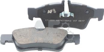 Automotor France PBP4318 - Kit de plaquettes de frein, frein à disque cwaw.fr