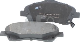 Automotor France PBP0083 - Kit de plaquettes de frein, frein à disque cwaw.fr