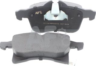 Automotor France PBP0033 - Kit de plaquettes de frein, frein à disque cwaw.fr