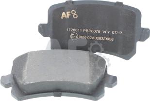 Automotor France PBP0079 - Kit de plaquettes de frein, frein à disque cwaw.fr