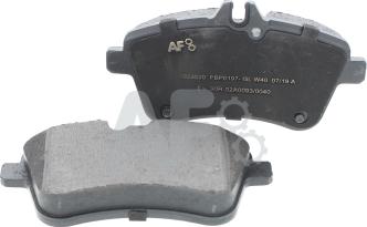 Automotor France PBP0197 - Kit de plaquettes de frein, frein à disque cwaw.fr