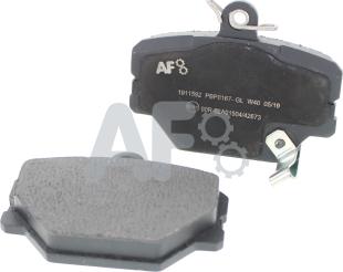 Automotor France PBP0167 - Kit de plaquettes de frein, frein à disque cwaw.fr