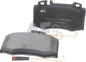 Automotor France PBP0173 - Kit de plaquettes de frein, frein à disque cwaw.fr