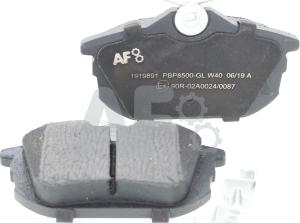 Automotor France PBP8500 - Kit de plaquettes de frein, frein à disque cwaw.fr