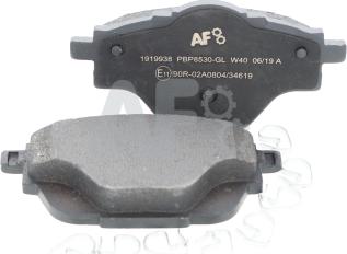 Automotor France PBP8530 - Kit de plaquettes de frein, frein à disque cwaw.fr