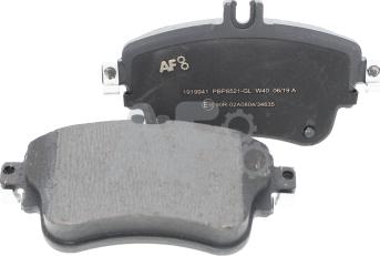 Automotor France PBP8521 - Kit de plaquettes de frein, frein à disque cwaw.fr